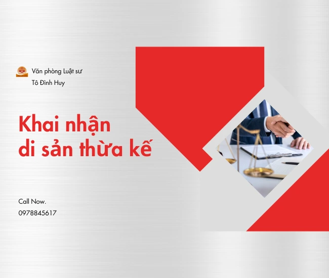 khai nhận di sản