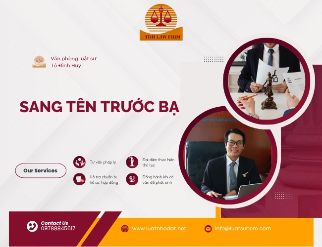 Dịch vụ sang tên trước bạ