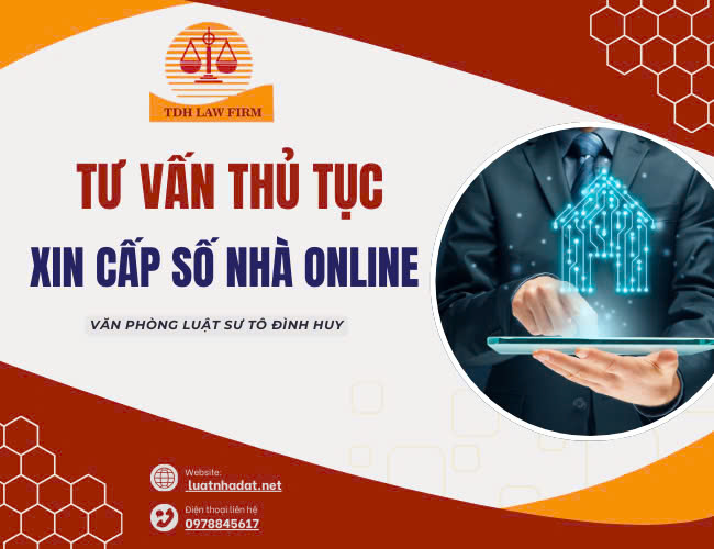 Tư vấn thủ tục xin cấp số nhà online