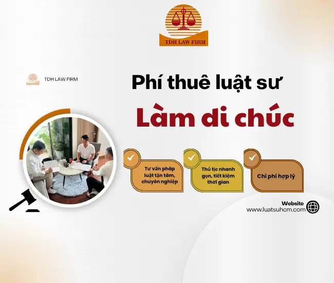 Chi phí thuê luật sư làm di chúc