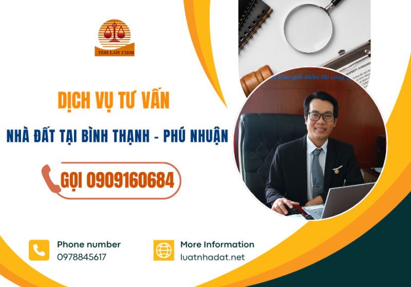 Dịch vụ tư vấn nhà đất tại Bình Thạnh Phú Nhuận