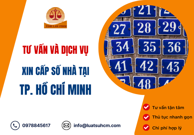 Tư vấn và dịch vụ xin cấp số nhà tại TP. Hồ Chí Minh