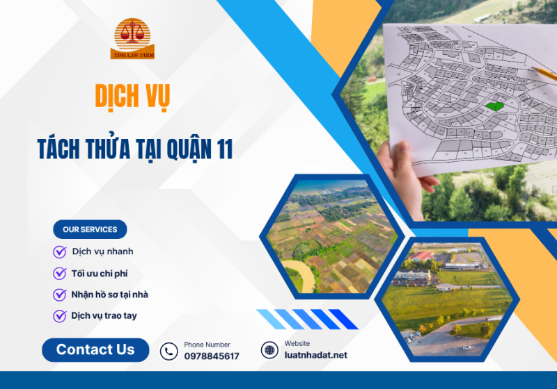 Luật sư tư vấn điều kiện tách thửa tại Quận 11