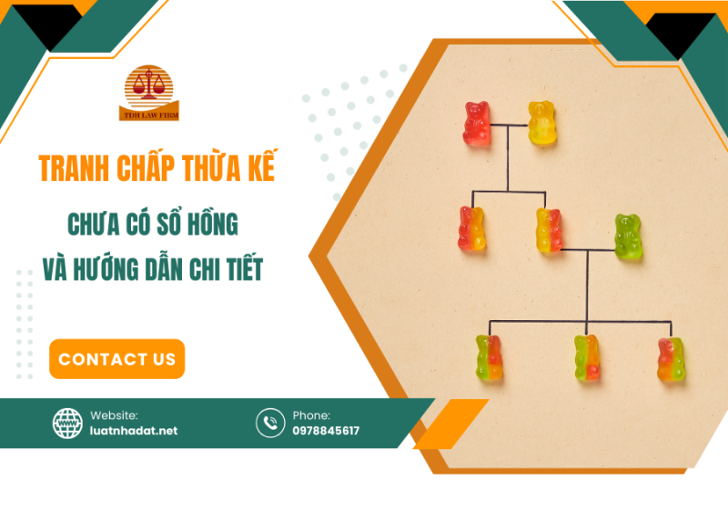 Tranh chấp đất thừa kế chưa có sổ hồng - hướng dẫn chi tiết