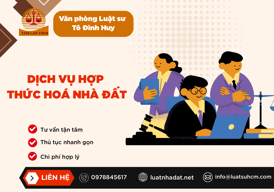 Dịch vụ hợp thức hoá nhà đất