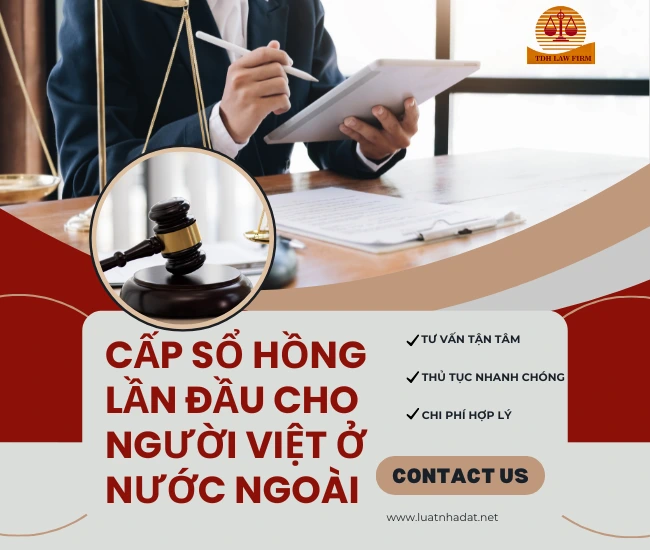 cấp sổ hồng lần đầu cho người việt ở nước ngoài