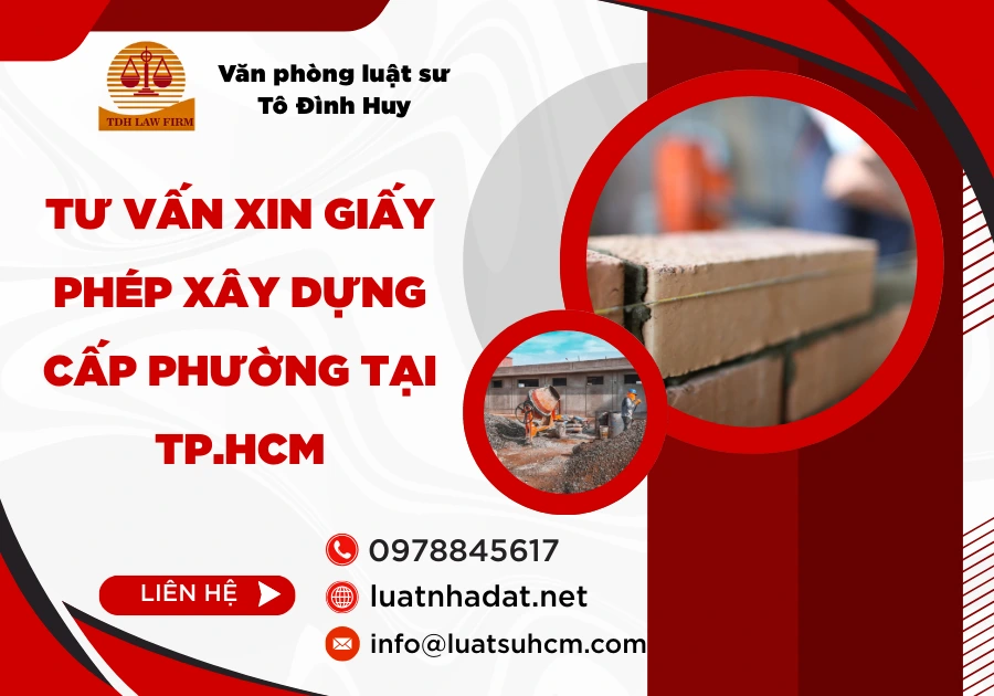 Tư vấn xin giấy phép xây dựng cấp phường tại TP.HCM