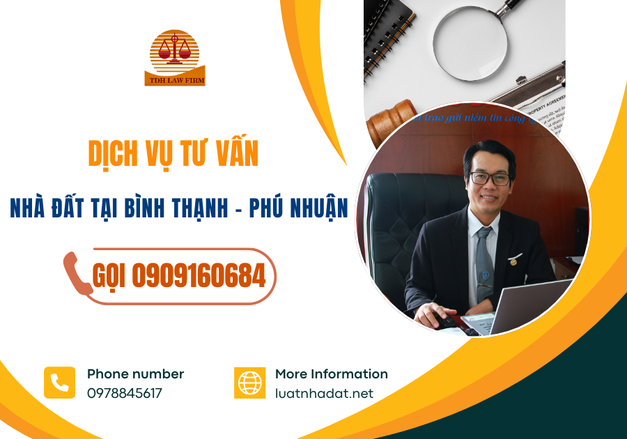 Dịch vụ tư vấn nhà đất tại Bình Thạnh Phú Nhuận