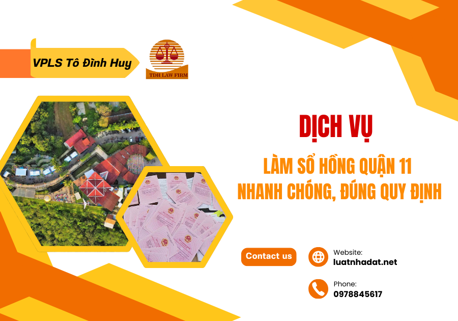Dịch vụ làm đăng bộ Quận 11 nhanh chóng, đúng quy định
