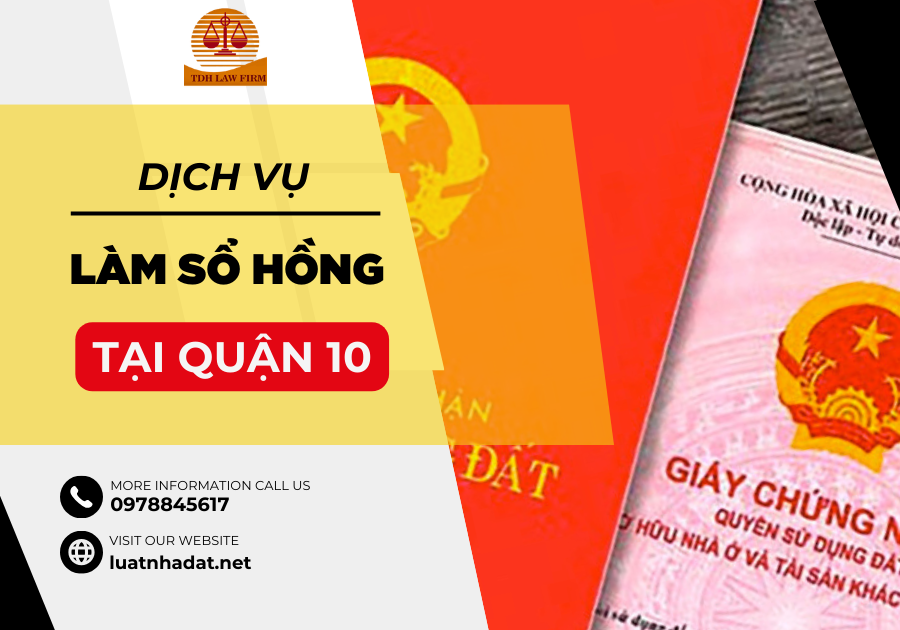 dịch vụ làm sổ hồng tại quận 10
