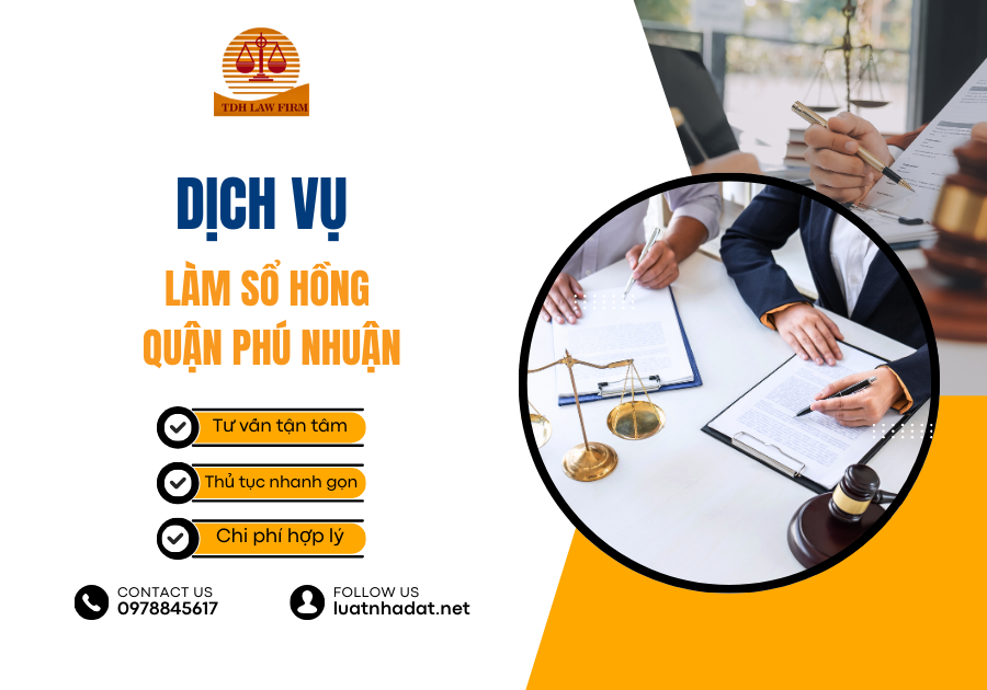 dịch vụ làm sổ hồng tại quận phú nhuận