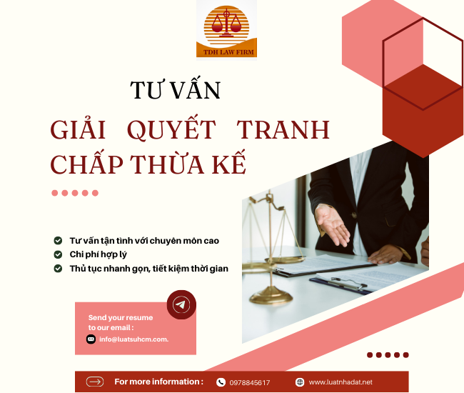 Giải quyết tranh chấp thừa kế