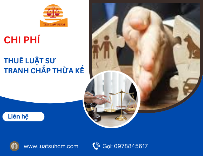 Chi phí thuê Luật sư khởi kiện tranh chấp thừa kế